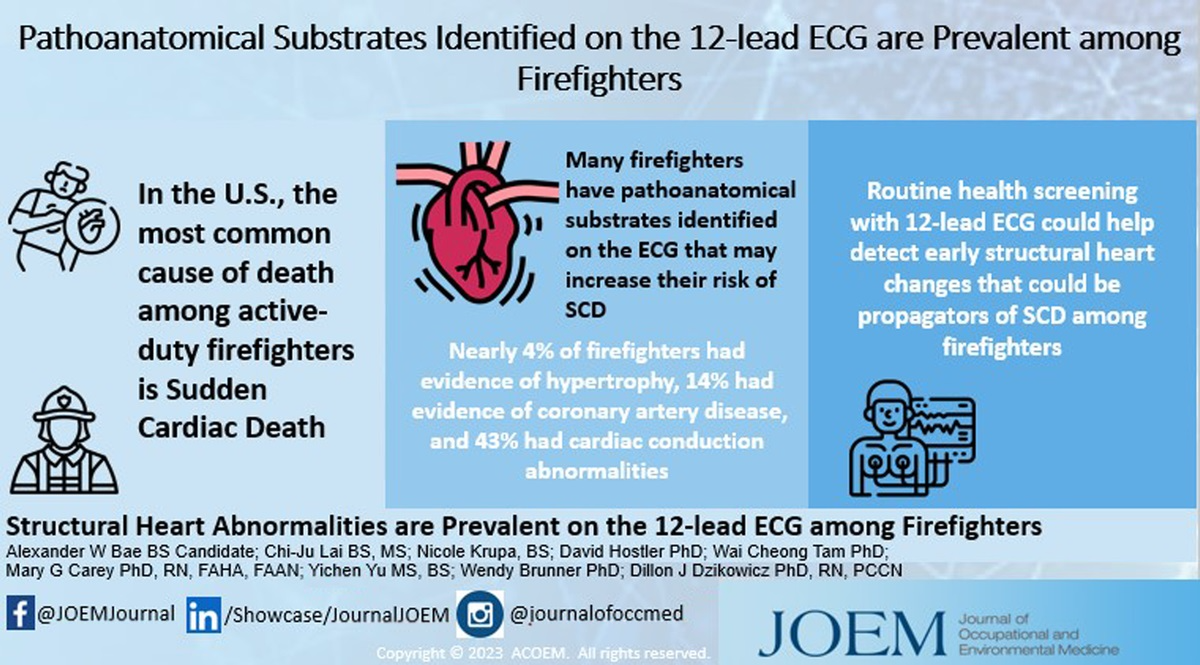 Structural Heart Abnormalities Are Prevalent on the 12-Lead Electrocardiogram Among Firefighters